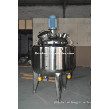 Tanque de mezcla líquido químico del acero inoxidable de la fabricación profesional
